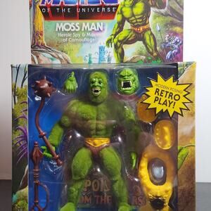 Masters of the Universe Moss Man, retro play, collectors edition